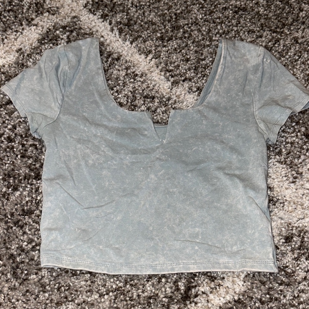 Aeropostale Sky Blue Short Sleeve Tee